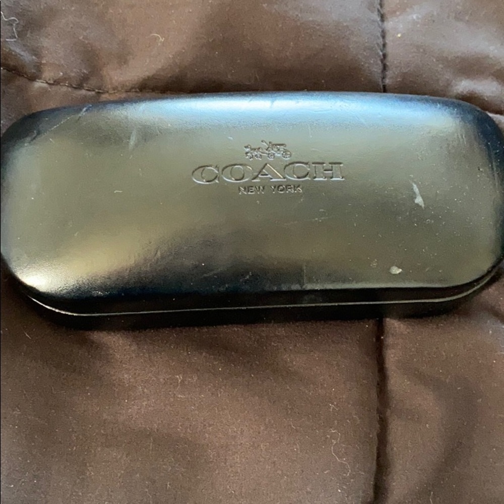 Coach glasses case